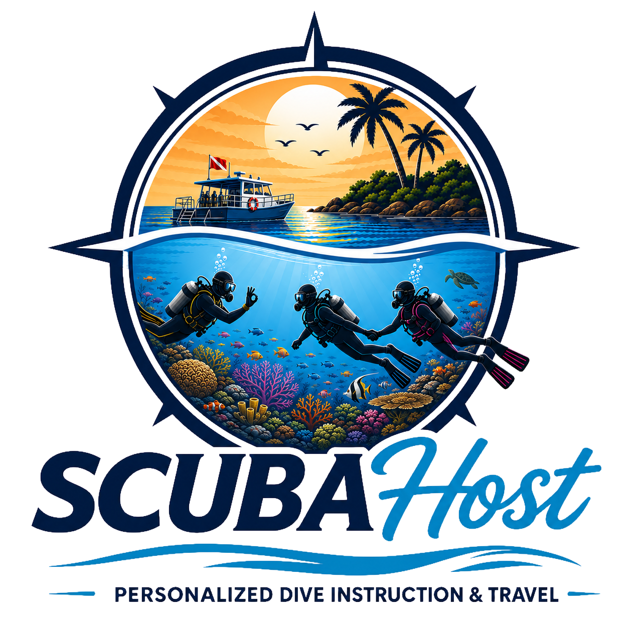 SCUBA Host logo