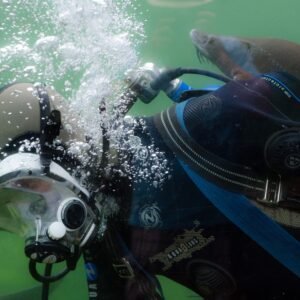 Scuba diver exploring the underwater world